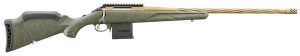 Ruger 46938 American II Predator Full Size 204 Ruger 10+1 22" Burnt Bronze Cerakote Spiral Fluted Threaded Barrel & Alloy Steel Receiver w/Picatinny Rail, Green Splatter Adj LOP Synthetic Stock