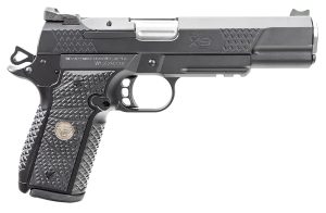 Wilson Combat 2EDCXLPR9 EDC X9 2.0 Compact Frame 9mm Luger 15+1 5" Steel Barrel, Black Armor-Tuff Serrated Stainless Steel Slide, Aluminum Frame w/Picatinny Rail, Black G10 Starburst Grip