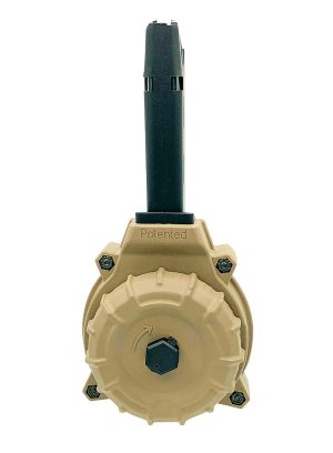 ProMag DRMA11-FDE   50rd 9mm Fits Glock 17/19 FDE Polymer