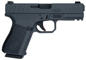 TriStar 85764 Apoc  9mm Luger 15+1 4.02" Black Steel Barrel, Sniper Gray Cerakote Serrated Steel Slide & Polymer Frame w/Accessory Rail, Textured Grip