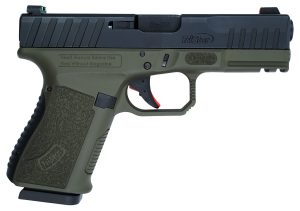 TriStar 85776 Apoc  9mm Luger 15+1 4.02" Black Steel Barrel, Black Cerakote Serrated Steel Slide, Multicam Cerakote Polymer Frame w/Accessory Rail, Textured Grip