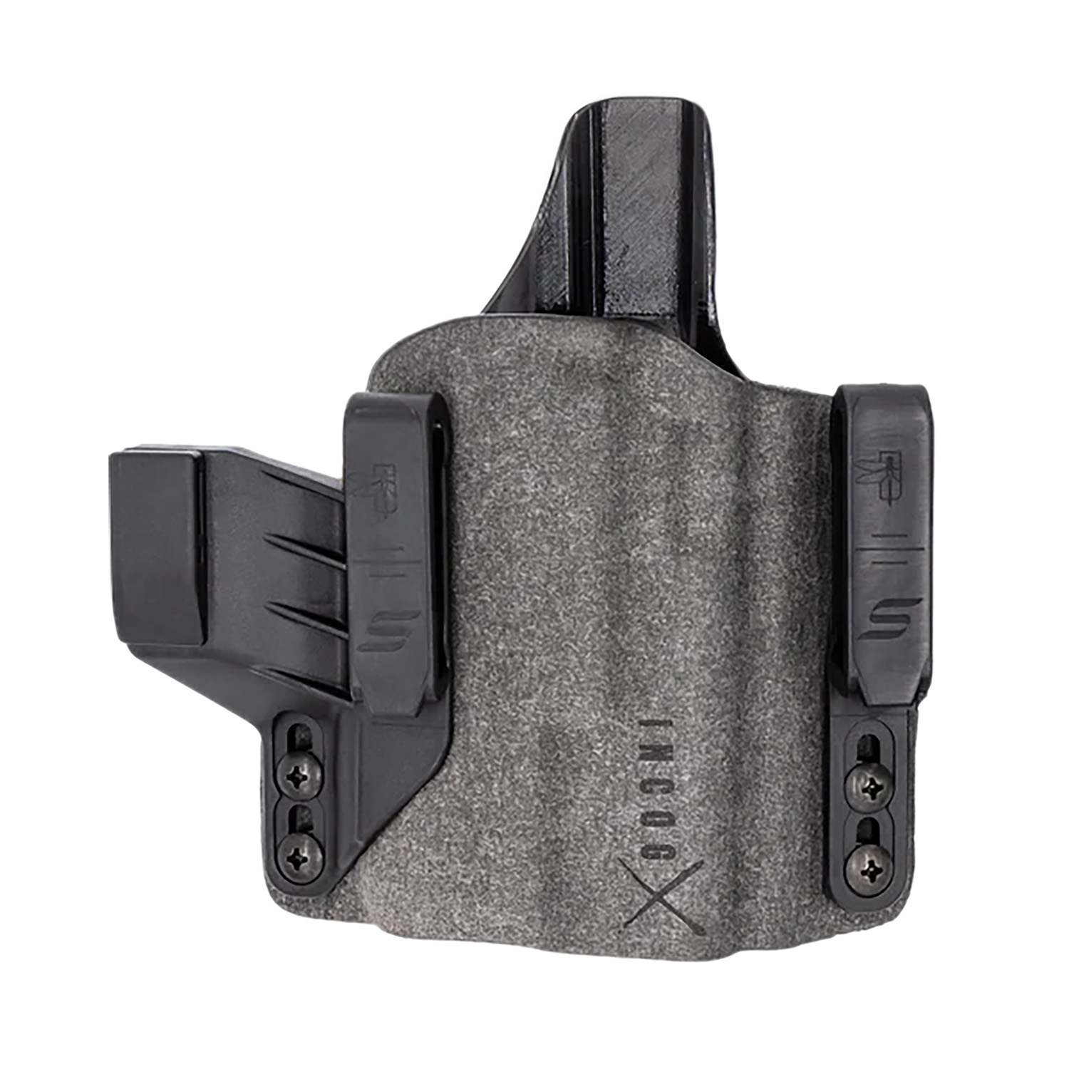 Safariland INCOG0222A0CX261 Incog X IWB Gray Cordura Fits S&W M&P M2.0, Belt Clip Mount, Right Hand