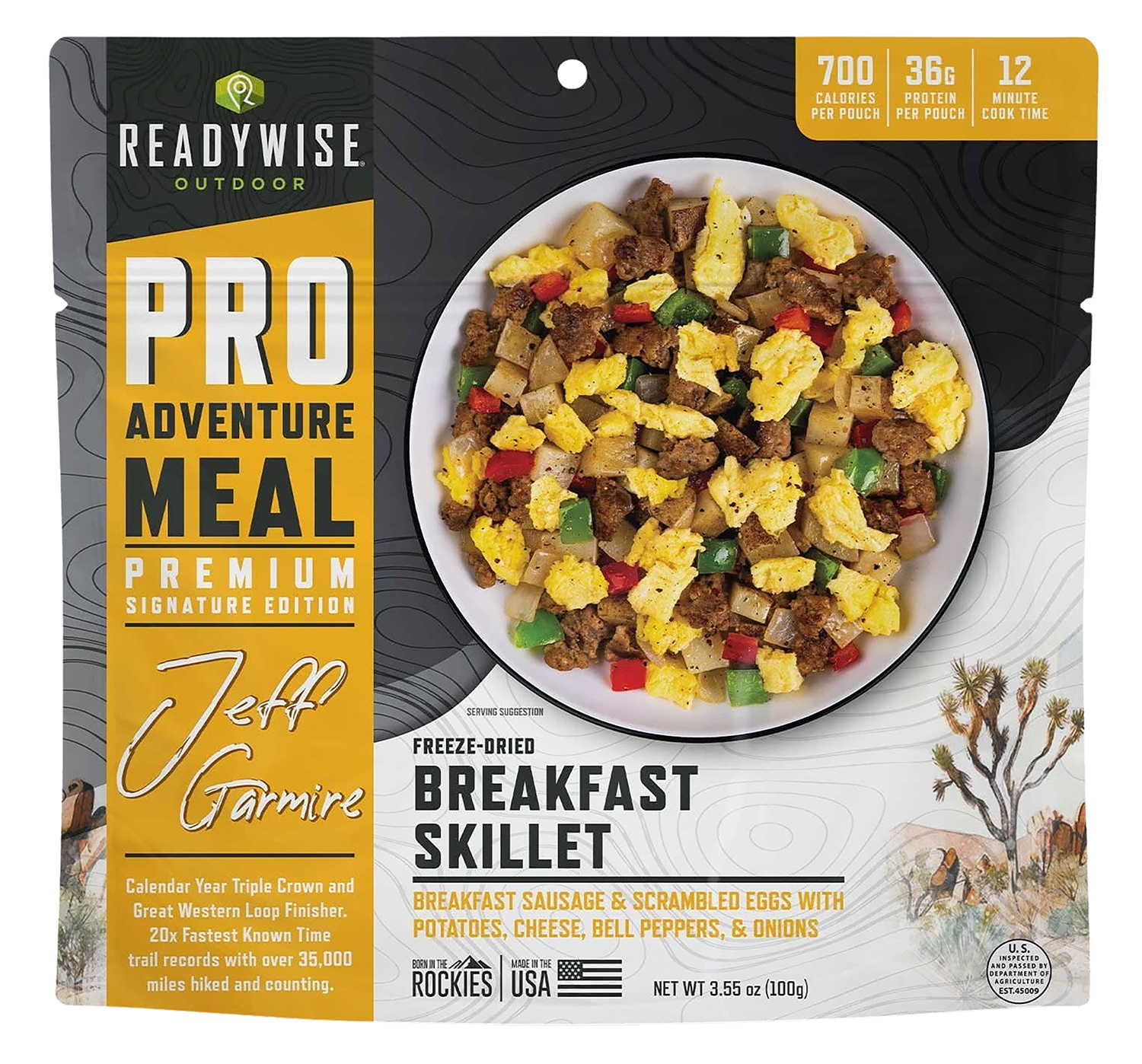 Wise Foods RW05401 Pro Meal Breakfast Skillet 2 Servings 6 Per Case