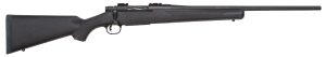 Mossberg 27909 Patriot  Full Size 6.5 Creedmoor 5+1 22" Matte Blued Fluted Barrel, Matte Blued Stainless Steel Receiver Drilled & Tapped, Black Fixed Synthetic Stock, Right Hand