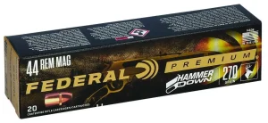 FEDERAL 44 REM MAG 270GR HAMMERDOWN 20 RD/BX 10 BX/CS