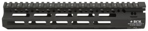 BCM MCMR10556BLK BCMGunfighter MCMR 10" M-LOK, Free-Floating Style Made of Aluminum with Black Anodized Finish for AR-Platform