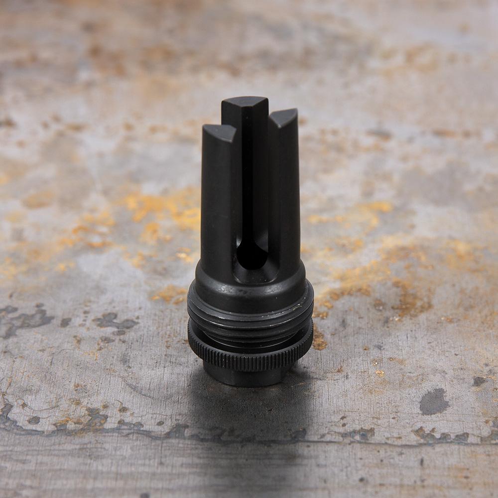 SilencerCo ASR Flash Hider 1/2x28 .30 cal Black
