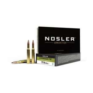 Nosler ETA Rifle Ammunition .270 Win 130gr ET SP 2950 fps 20/ct