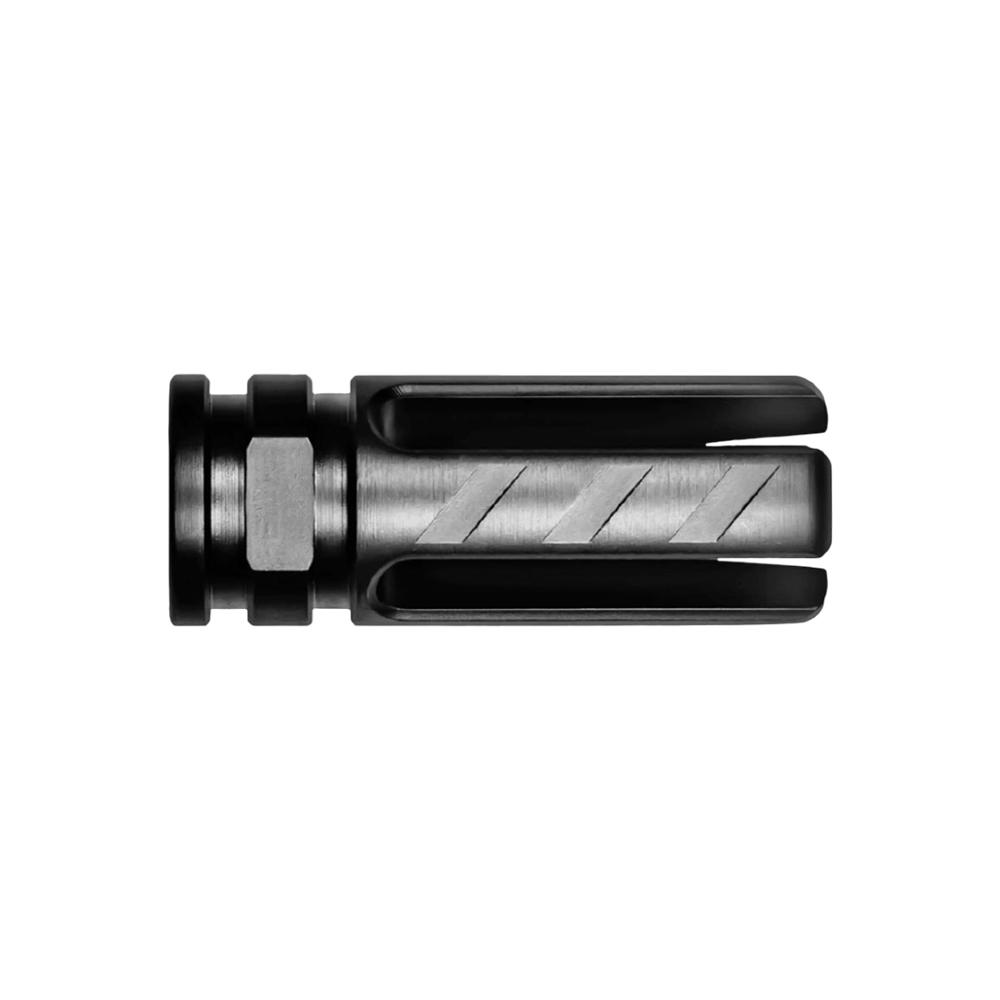 Rise Armament Veil Flash Hider .22 cal 1/2x28 Thread Black Nitride