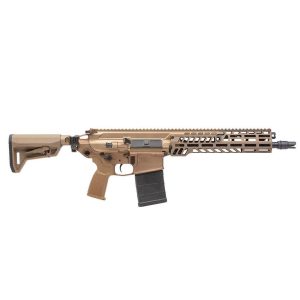 Sig Sauer MCX-SPEAR SBR 7.62mm 20rd Magazine 13" Barrel Magpul SL-M Folding/Telescoping Coyote Finish *NFA*