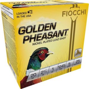GOLDEN PHEASANT NP 20ga  2 3/4" 1oz #5 1245fps 25RD