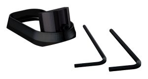 Rival Arms RA70G211A Two Piece Magwell made of Aluminum with Anodized Black Finish for Glock 19 Gen4