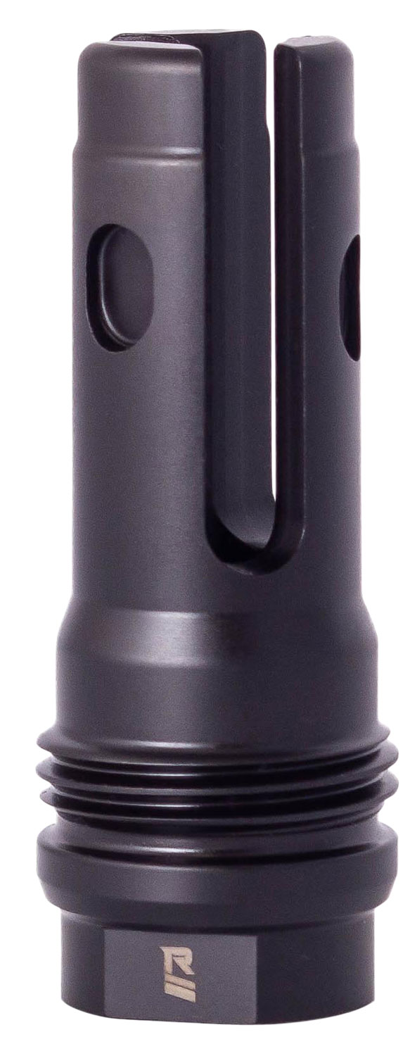 Rugged Suppressor FH003 R3L Flash Mitigation System Black with 5/8"-24 tpi Threads & 2.60" OAL for 7.62mm Radiant762, Surge762, Razor762 & Micro30 Suppressors