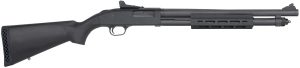 Mossberg 50765 590A1 Tactical 12 Gauge 3" 6+1 18.50" Cylinder Bore Barrel Black Parkerized Rec with Ghost Ring Sight Black Synthetic Stock Right Hand Includes M-LOK Handguard