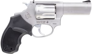 Taurus 2942M039 942  22 WMR 8rd 3" Barrel, Overall Matte Finish Stainless Steel & Finger Grooved Black Polymer Grip