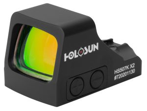 Holosun HS507KX2 507 Black Anodized 1 x 0.58" x 0.77" 2 MOA red Dot/32 MOA Circle Multi Reticle
