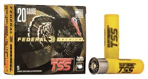 Federal PTSSX295F79 Premium Turkey Heavyweight TSS 20Gauge 3" 1 5/8oz 7/9Shot 5 Per Box/50 Case