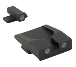 Meprolight USA 114203101 Tru-Dot  Green Tritium White Outline Front Sight-Green Tritium White Outline Rear Sight Springfield Armory XD-M/XD-S (Non OSP)