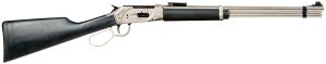 Gforce Arms GFLVR20SS Saddlehorn  Full Size 410 Gauge Lever 2.50" 7+1 20" Stainless Steel Barrel, Stainless Aluminum Receiver, Fixed Black Synthetic Stock, Right Hand