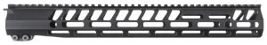 Sharps Bros SBHG05 Full Top Rail 15" M-LOK Handguard, 6061-T6 Aluminum w/Anodized Finish, Includes 4140 PH Steel Barrel Nut & Hardware