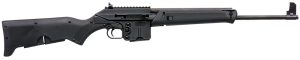 Kel-Tec SU16BLK SU-16 Sport Utility 5.56x45mm NATO Caliber with 18.50" Barrel, 10+1 Capacity, Black Metal Finish, Black Fixed Storage Compartment Stock Right Hand