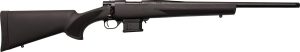 Howa HMA60804B M1500 Mini Action Compact 6mm ARC 5+1 20" Black Steel Barrel, Black Drilled & Tapped Steel Receiver, Black Fixed HTI Synthetic Stock, Right Hand