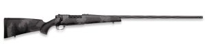 Weatherby MLW01N306SR6B Mark V Live Wild 30-06 Springfield 4+1 26" Carbon Gray Cerakote Spiral Fluted Barrel Black/Gray Sponge Pattern/Polymer Stock