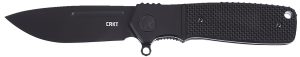 CRKT K245KKP Homefront  EDC Compact 2.91" Folding Aluminum/G10 Plain Black DLC S35VN SS Blade, Black G10 Handle