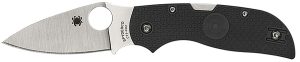 Spyderco C152PGY Chaparral Lightweight 2.80" Folding Drop Point Plain Gray Satin CTS XHP Steel Blade 3.60" FRN Handle