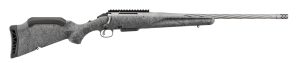Ruger 46991 American II  350 Legend 5+1 20" Gun Metal Gray Cerakote Spiral Threaded Barrel, Gun Metal Gray Cerakote Alloy Steel Drilled & Tapped Receiver, Gray Splatter Adj LOP Synthetic Stock