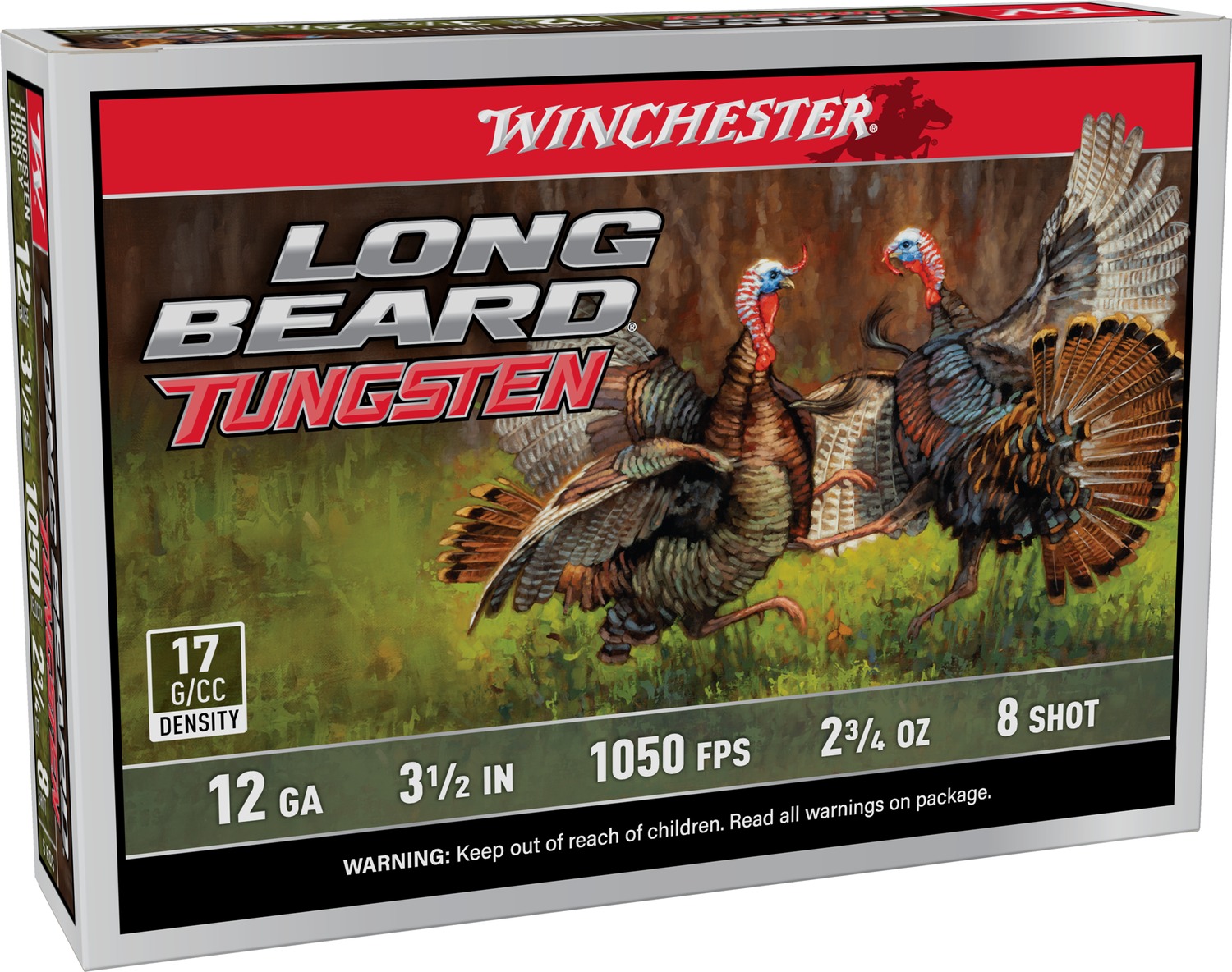 WIN LBT12L8 12G 3.5"#8 LONGBEARD TS17 2-3/4 5/10