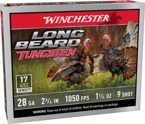 WIN LBT289 28G 2.75"#9 LONGBEARD TS17 1-1/4 5/50