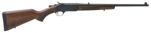Henry H015223 Single Shot  223 Rem Caliber with 1rd Capacity, 22" Barrel, Overall Blued Metal Finish & American Walnut Stock, Right Hand (Full Size)