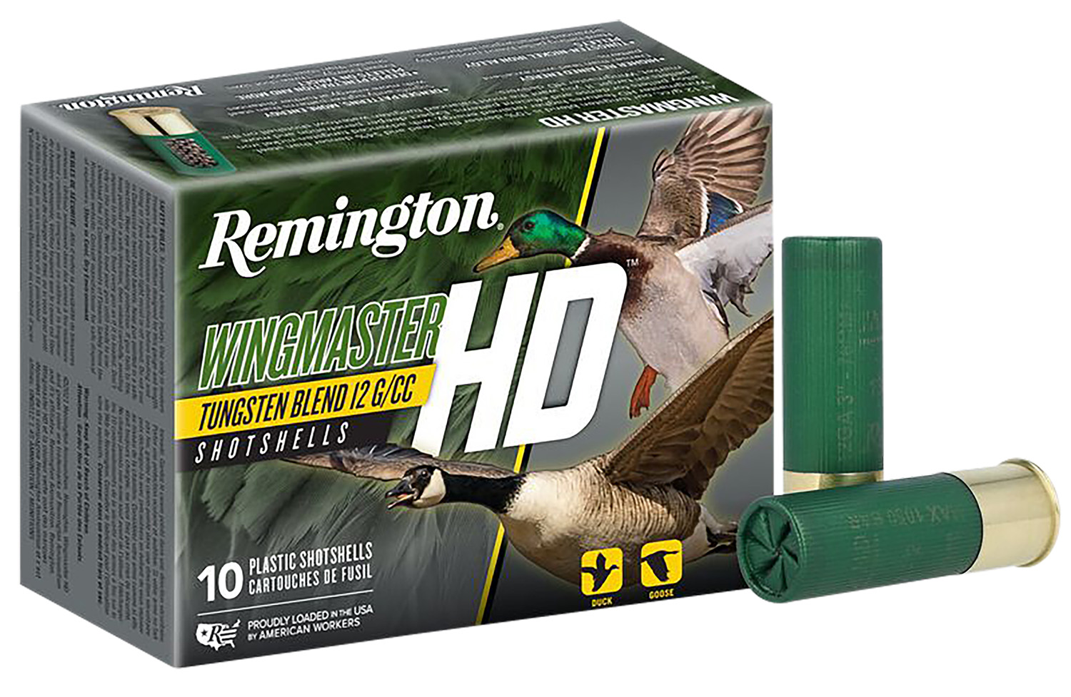 Remington Ammunition 20657 Wingmaster HD 12Gauge 3.50" 1 3/4oz 2Shot 10 Per Box/10 Case