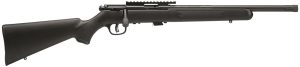 Savage Arms 93207 93 FV-SR Full Size 22 WMR 5+1 16.50" Matte Black Heavy Barrel, Matte Black Picatinny Rail Carbon Steel Receiver, Matte Black Fixed Synthetic Stock, Right Hand