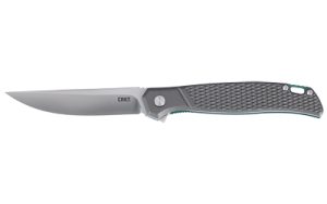 CRKT SCAR 3.30" PLAIN EDGE GRAY