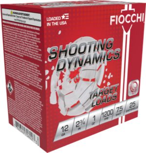 FIO SHOOTING DYNAMICS 12GA 2.75 1OZ #7.5 100