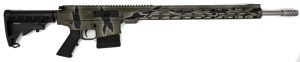 GLFA AR-10 243WIN 24 PURSUIT GRN CAMO/SS 5RD