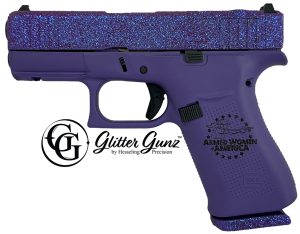 GLOCK 43X MOS 9MM 3.41 GLITTER GUNZ AWA