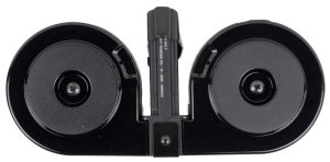 RWB DRUM AR-15 5.56 BLK WITH BLACK COVER 100RD