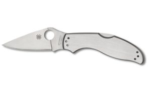 SPYDERCO UPTERN 2.82" SS SILVER