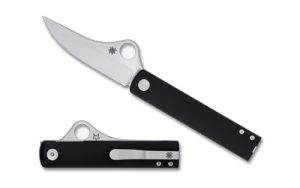 SPYDERCO ESSENZA ALUM 3.19" BLACK