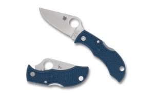 SPYDERCO MANBUG 1.96" COBALT BLUE