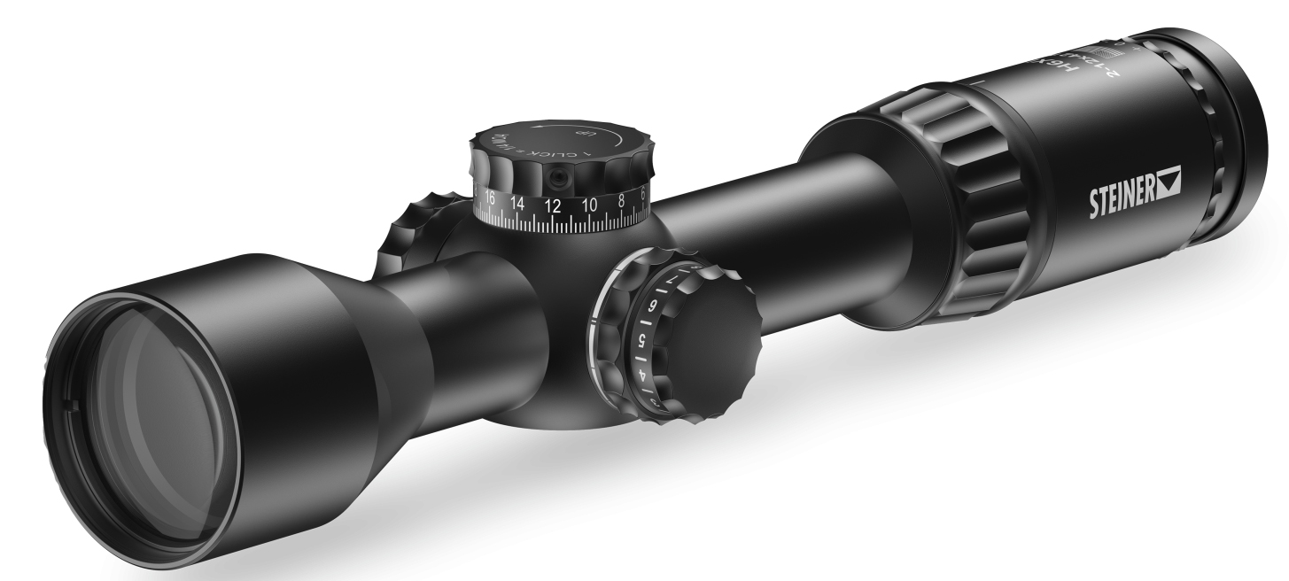 STEINER H6Xi RIFLE SCOPE 2-12X42 MHR-MOA FFP 30MM