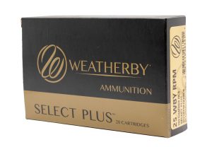 WBY AMMO 25WBY RPM 107GR HAMMER CUSTOM 20/10