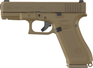 GLOCK G19X V 9MM 19+1 4.0" FDE GNS