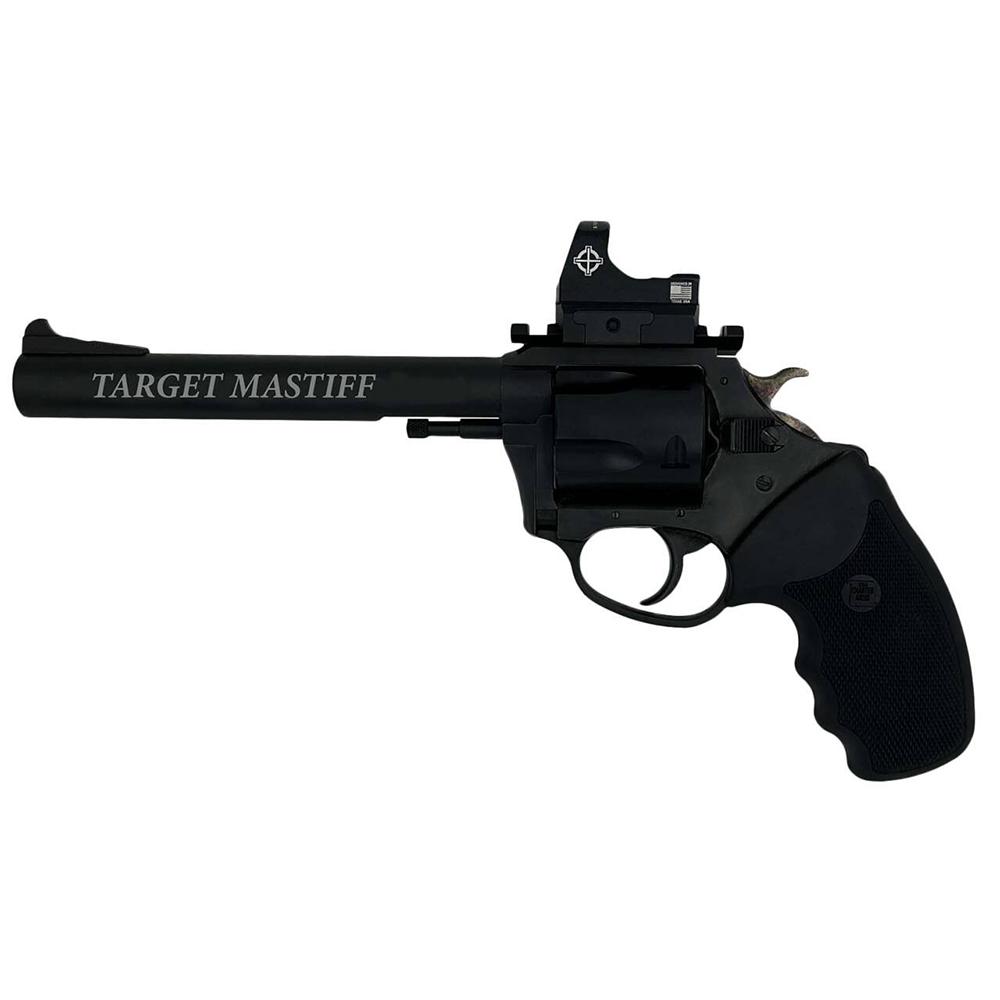 Charter Arms Target Mastiff Handgun .44 Spl 5rd Magazine 6" Barrel Black with Optic
