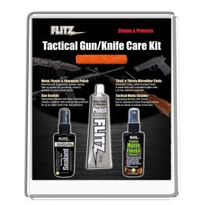 Flitz Tactical Gun & Knife Care Kit Clamshell
