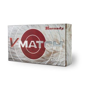 Hornady V-Match Rifle Ammunition 6.5 Creedmoor 100gr ELD-VT 20/ct