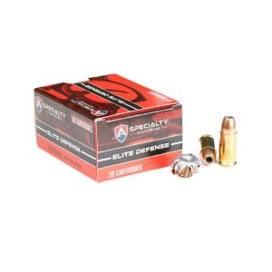 Atlanta Arms Elite Defense Handgun Ammunition 9mm Luger 115gr JHP 20/ct